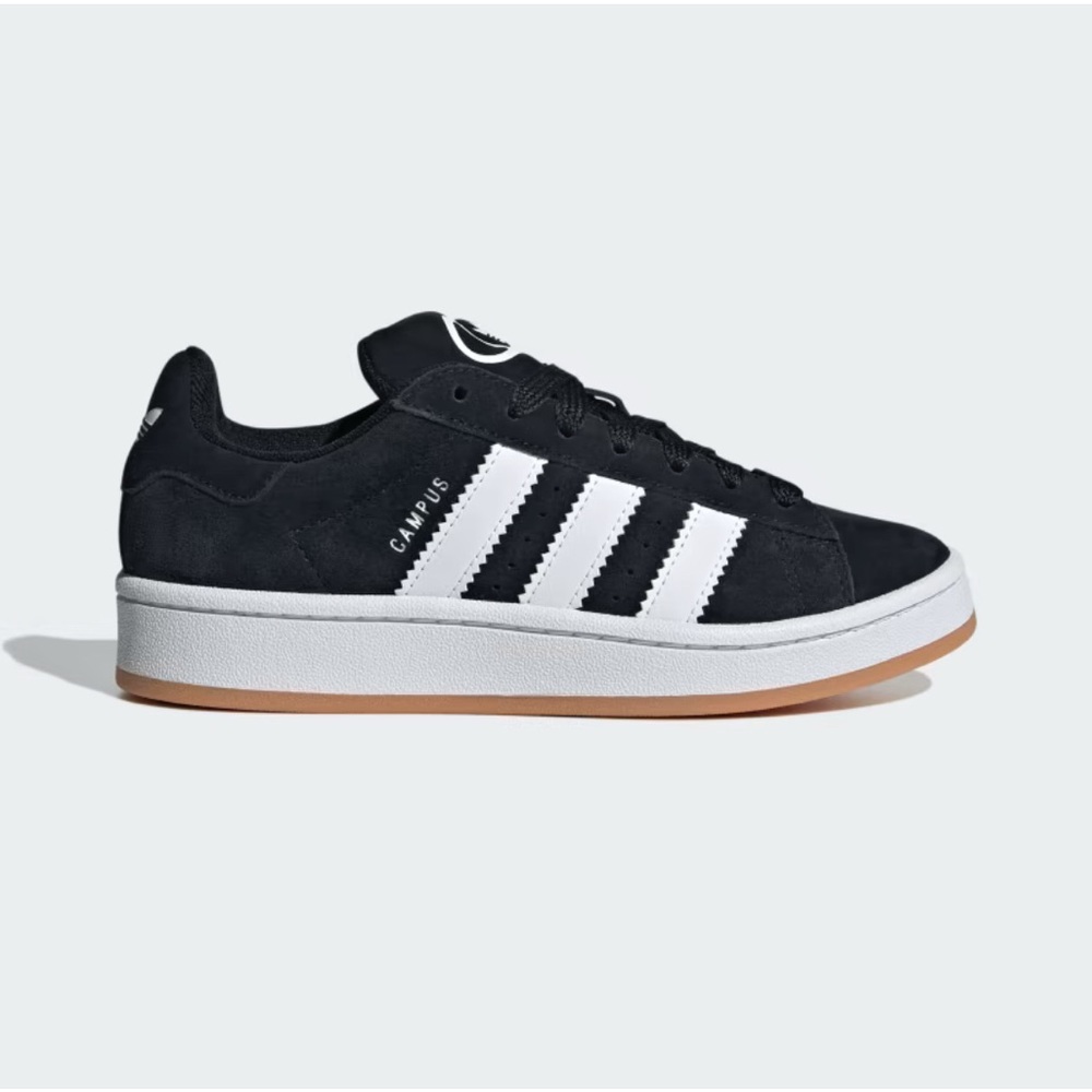 ADIDAS CAMPUS BLACK AND BIEGE SNEAKERS M 7.5 W 10 BNWT RARE